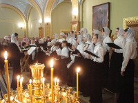 Молодежная литургия в Троицком соборе