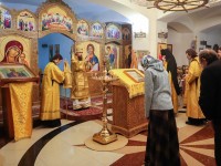 Литургия и благодарственный молебен о здравии Святейшего Патриарха