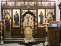 Архиепископ Феодор совершил благодарственный молебен в День интронизации Святейшего Патриарха Кирилла