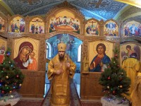 Архиепископ Феодор совершил Божественную литургию в первый день нового года