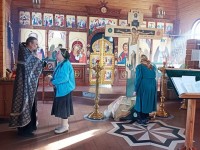 Великопостные богослужения в с. Ивашка Карагинского района