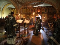 Архиепископ Феодор совершил четвертую заключительную пассию в Троицком кафедральном соборе