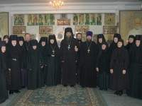 Праздничное богослужение в Свято-Казанском женском монастыре