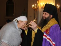 Епископ Артемий совершил Новогодний молебен