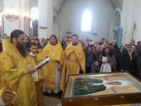 Собору Святой Живоначальной Троицы передана в дар икона Св.Блж. Матроны Московской