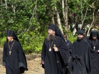 Праздник преподобного Сергия в Свято-Пантелеимоновом монастыре