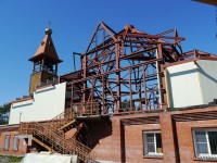 Новости со стройплощадки  храма Святой Живоначальной Троицы г. Елизово