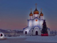 Праздничная Рождественская служба в Кафедральном Соборе г.Петропавловск-Камчатского