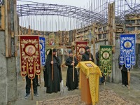 Первый престольный праздник в строящемся Камчатском Морском соборе