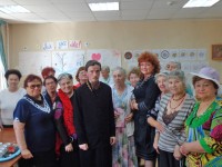 Игумен Феодор (Малаханов) посетил клуб «Вдохновение»