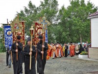 Престольный праздник в Свято-Пантелеимоновом мужском монастыре