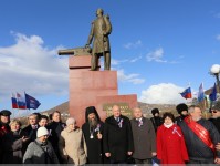 Открытие и освящение памятника Василию Степановичу Завойко