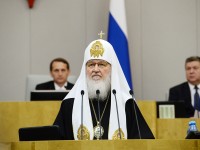 Святейший Патриарх Кирилл выступил на III Рождественских Парламентских встречах в Государственной Думе России