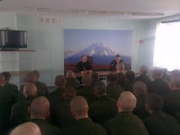 Встреча с военнослужащими Учебного центра Подводных сил ТОФ