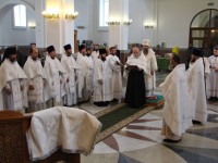 Епископ Артемий рукоположил Валерия Слотина в сан диакона