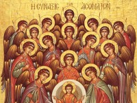 Служение епископа Артемия в день празднования Собора Архистратига Михаила и прочих Небесных Сил бесплотных в мужском монастыре