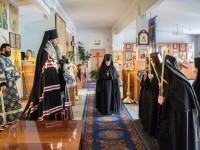 В четверг первой седмицы Великого поста архиепископ Артемий совершил монашеский постриг в женском монастыре в честь Казанской иконы Божией Матери
