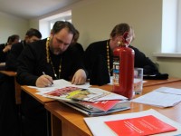 Обучение по пожарно-техническому минимуму для духовенства епархии
