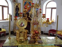 Архиепископ Артемий передал ковчег с частицей мощей прав. воина Феодора Ушакова Камчатскому морскому собору