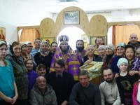 Епископ Вилючинский Феодор посетил приход в с. Мильково