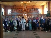 Престольный праздник храма в п. Усть-Камчатск