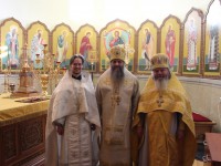 Архиепископ Артемий возглавил Божественную литургию в кафедральном соборе и совершил иерейскую хиротонию