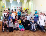 Волонтёры из «Молодёжного православного движения» посетили детский дом-интернат