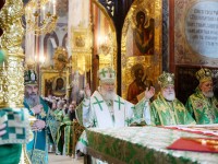 В день памяти обретения мощей прп. Сергия Радонежского архиепископ Артемий принял участие в торжествах в Троице-Сергиевой Лавре