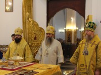 Архиепископ Егорьевский Матфей и епископ Анадырский Ипатий посетили с дружественным визитом нашу епархию