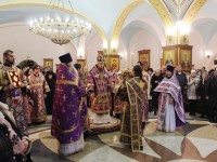 В Неделю Торжества Православия архиепископ Петропавловский и Камчатский Феодор совершил Литургию в кафедральном соборе