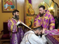 В неделю святителя Григория Паламы архиепископ Феодор совершил Божественную Литургию и рукоположил в сан диакона Александра Белоуса