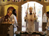 Управляющий Камчатской епархией совершил вечерню с Литургией в день Великой субботы в Морском соборе
