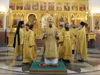 Управляющий Камчатской епархией возглавил воскресную Божественную литургию в кафедральном соборе