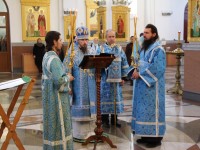 Архиепископ Феодор возглавил Параклисис Божией Матери в кафедральном соборе