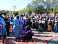 Открытие воскресной школы при храме прп. Сергия Радонежского