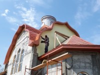 Продолжается строительство храма в честь святителя Луки Крымского