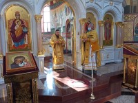 Литургия в праздник святителя Иоасафа Белгородского