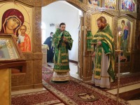 Божественная литургия в день памяти преподобного Амвросия Оптинского