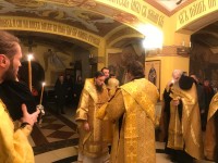 Глава епархии совершил Всенощное бдение в Морском соборе