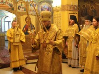 Литургия в Неделю Святителей Василия Великого, Григория Богослова и Иоанна Златоустого