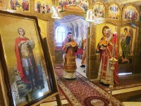 В День Победы Архиепископ Феодор совершил Литургию  в Камчатском Морском соборе