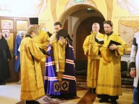 В канун праздника Всех святых Архиепископ Феодор совершил всенощное бдение в Морском соборе
