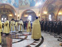 Литургия и молебен в день Военно-морского флота России