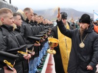 На Камчатке состоялась торжественная встреча атомной подводной лодки «Генералиссимус Суворов»