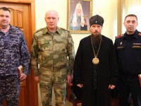Архиепископ Феодор встретился с представителями Росгвардии