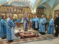 Глава епархии совершил последний перед Великим Постом Параклисис Пресвятой Богородице
