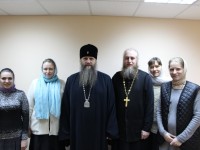 Встреча Архиепископа Артемия с сотрудниками епархиального отдела по церковной благотворительности