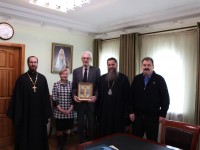 Архиепископ Артемий поздравил с днем рождения А.И. Белашова