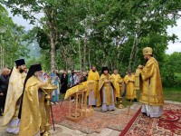 Престольный праздник Всехсвятского скита мужского монастыря