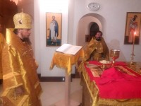 В ночь с 31 декабря на 1 января 2019 года в Камчатском Морском Соборе, по сложившейся традиции, состоялось Новогоднее Богослужение. Божественную Литургию совершил епископ Вилючинский Феодор